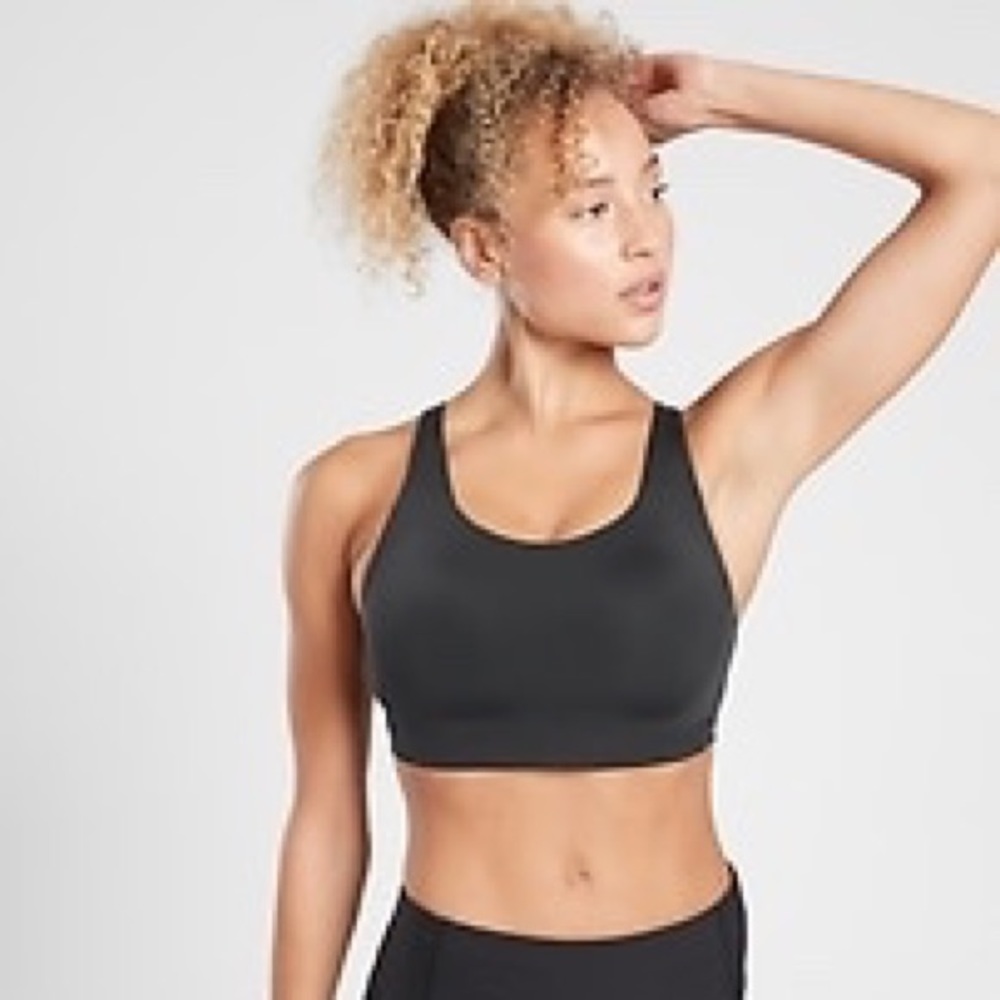 Athleta Advance Bra Black New!